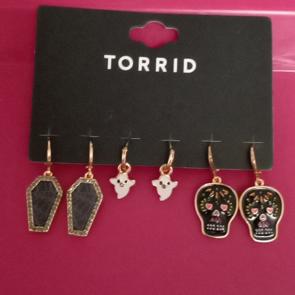 torrid Jewelry - Torrid Halloween Earring Set  💀👻⚰️